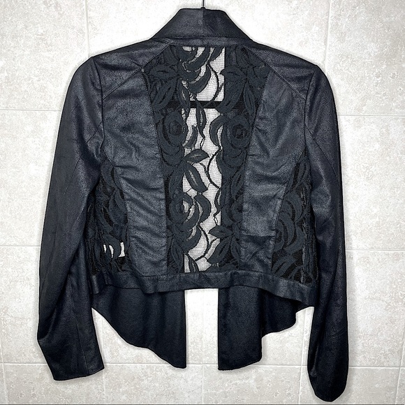 🔥MYSTREE Black Blazer Top Cardigan Small🔥 - Picture 2 of 5